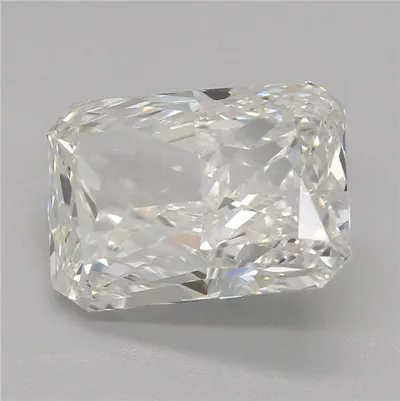 3.09ct F VVS2 Rare Carat Ideal Cut Radiant Lab Grown Diamond