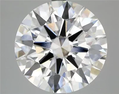 7.50ct E VVS1 Rare Carat Ideal Cut Round Lab Grown Diamond