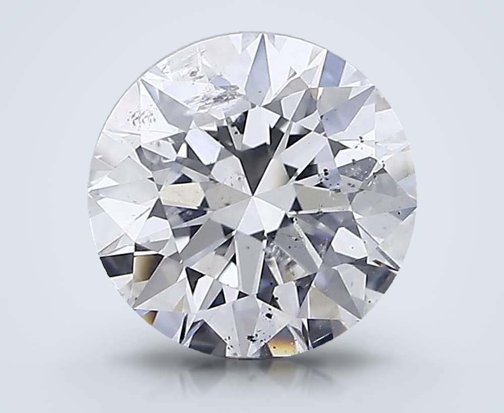 1.03ct E SI2 Rare Carat Ideal Cut Round Diamond