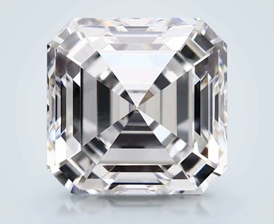 2.08ct D VVS2 Rare Carat Ideal Cut Asscher Lab Grown Diamond