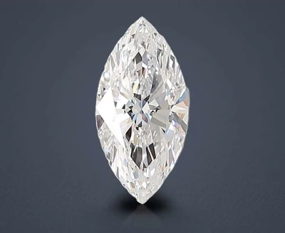 3.07ct E VVS2 Rare Carat Ideal Cut Marquise Lab Grown Diamond