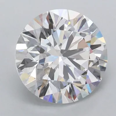 2.00ct D FL Rare Carat Ideal Cut Round Lab Grown Diamond