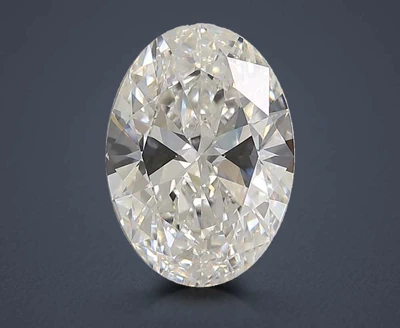 3.00ct E VS1 Rare Carat Ideal Cut Oval Lab Grown Diamond