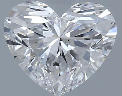 1.07ct D SI2 Rare Carat Ideal Cut Heart Diamond