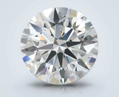 4.01ct D FL Rare Carat Ideal Cut Round Lab Grown Diamond