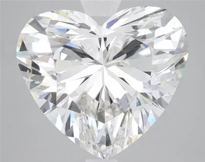 5.07ct F VS1 Rare Carat Ideal Cut Heart Lab Grown Diamond