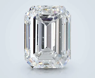 1.50ct E SI1 Very Good Cut Emerald Diamond