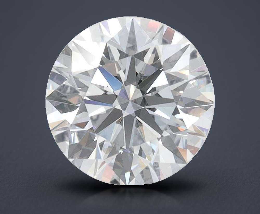 2.03ct D VVS1 Rare Carat Ideal Cut Round Lab Grown Diamond