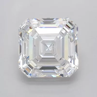 1.14ct D VS1 Rare Carat Ideal Cut Asscher Lab Grown Diamond