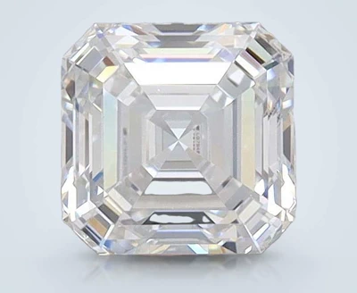 1.14ct D VS1 Rare Carat Ideal Cut Asscher Lab Grown Diamond