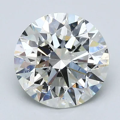 2.25ct I SI2 Rare Carat Ideal Cut Round Diamond