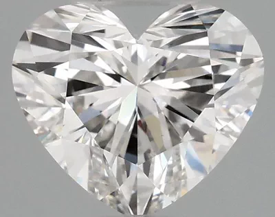 1.53ct F VS2 Rare Carat Ideal Cut Heart Lab Grown Diamond