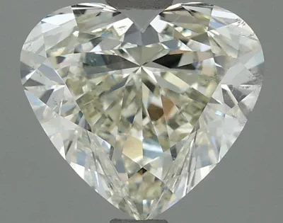 2.01ct J SI1 Rare Carat Ideal Cut Heart Diamond