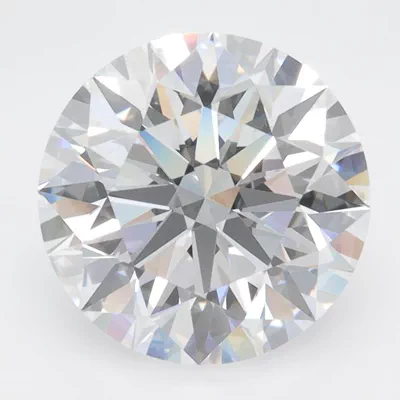 4.04ct D VVS2 Rare Carat Ideal Cut Round Lab Grown Diamond