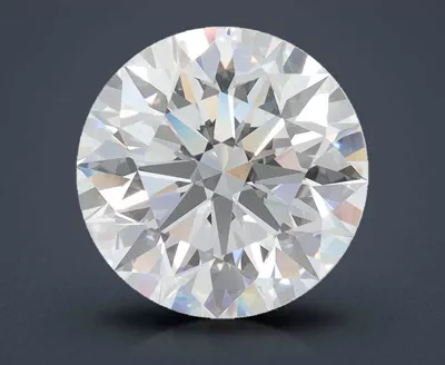 4.04ct D VVS2 Rare Carat Ideal Cut Round Lab Grown Diamond