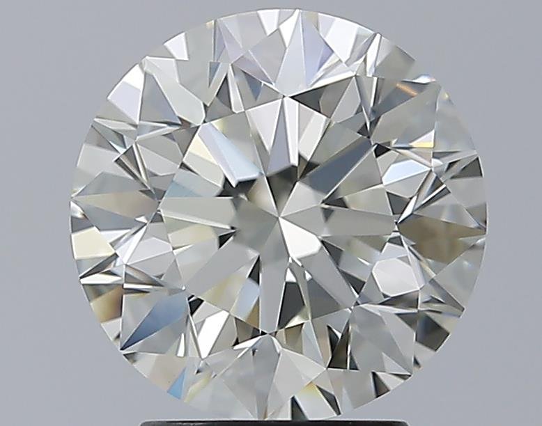 3.01ct K VVS2 Excellent Cut Round Diamond