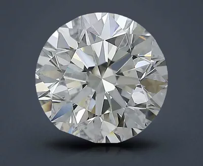 3.01ct K VVS2 Excellent Cut Round Diamond