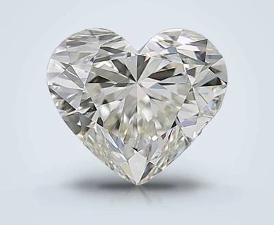 1.05ct K VS2 Rare Carat Ideal Cut Heart Diamond