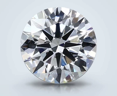 3.03ct E VS2 Rare Carat Ideal Cut Round Lab Grown Diamond