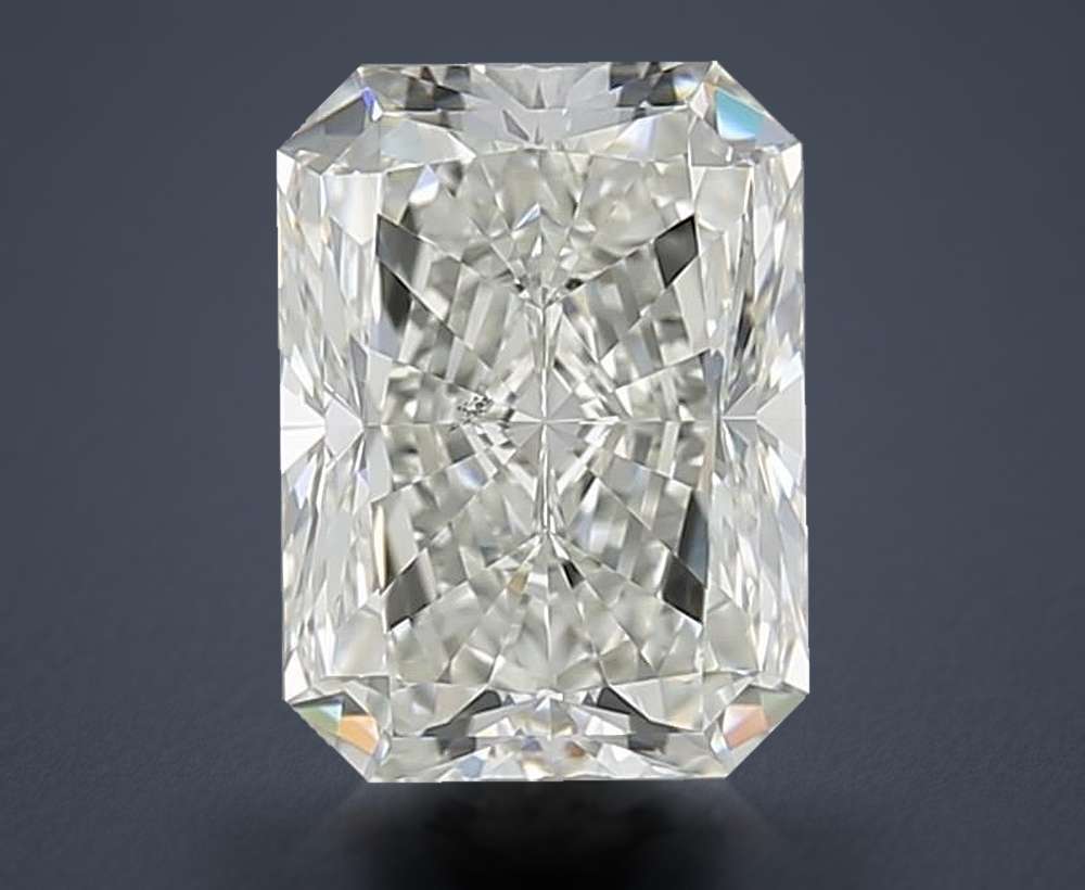 1.51ct K SI1 Rare Carat Ideal Cut Radiant Diamond