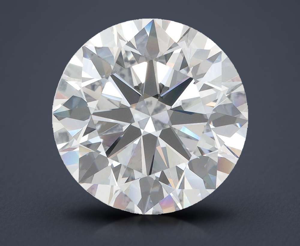 7.02ct E FL Rare Carat Ideal Cut Round Lab Grown Diamond