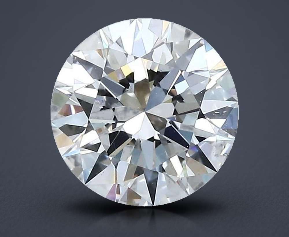 1.56ct D SI1 Rare Carat Ideal Cut Round Diamond