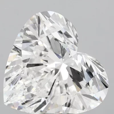 7.31ct E VS1 Rare Carat Ideal Cut Heart Lab Grown Diamond