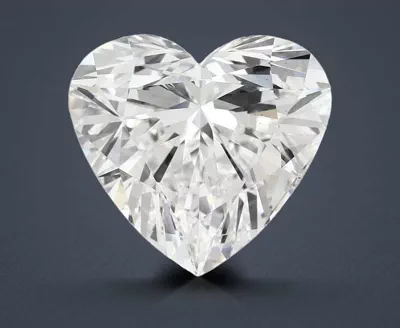 7.31ct E VS1 Rare Carat Ideal Cut Heart Lab Grown Diamond