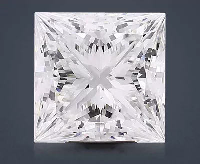 7.50ct G VS2 Rare Carat Ideal Cut Princess Lab Grown Diamond