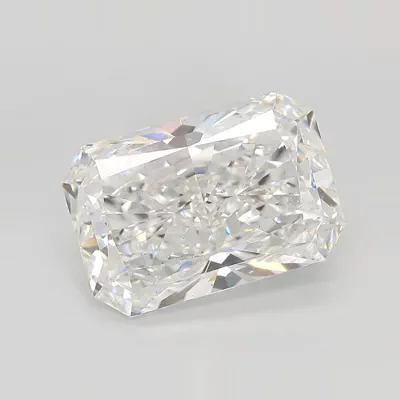 5.07ct E VS2 Rare Carat Ideal Cut Radiant Lab Grown Diamond
