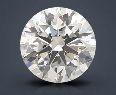 0.74ct H VVS2 Rare Carat Ideal Cut Round Diamond