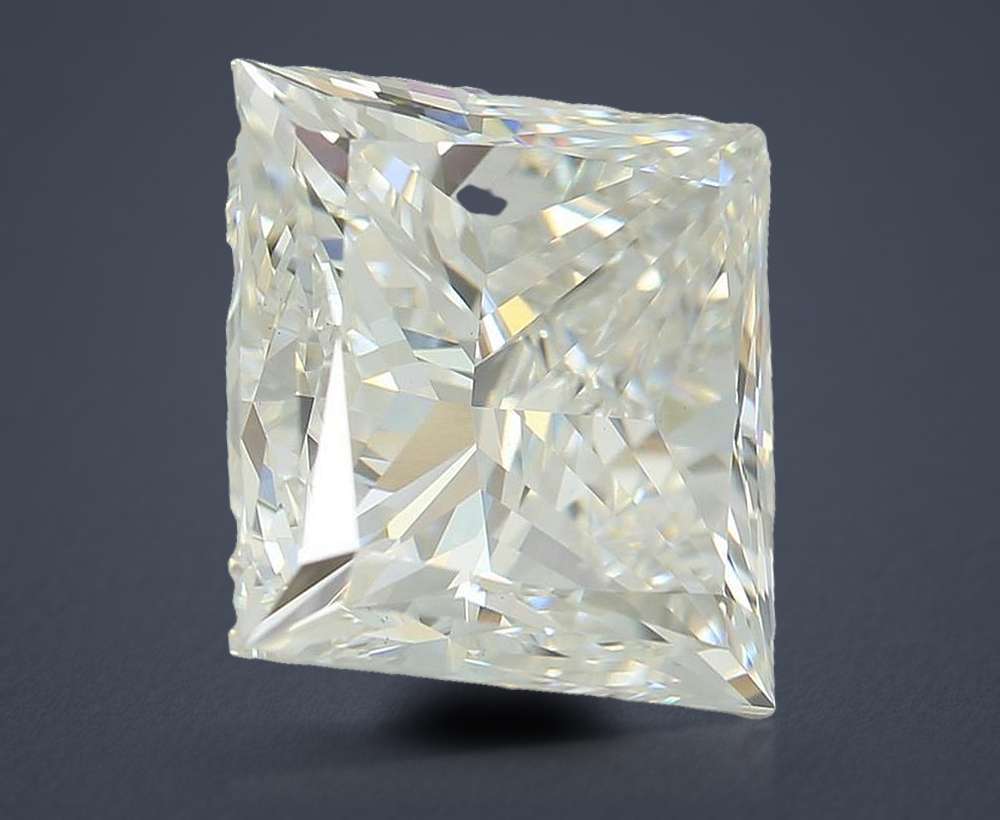 5.01ct G VS1 Rare Carat Ideal Cut Princess Lab Grown Diamond