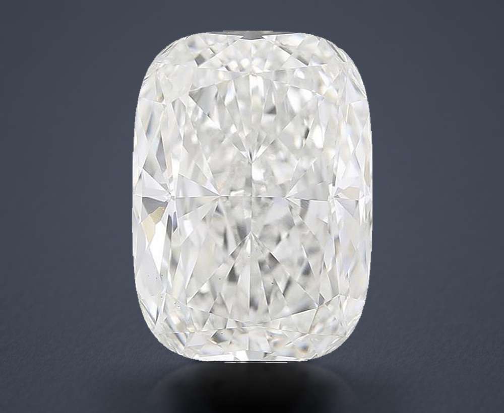 15.55ct F VS1 Rare Carat Ideal Cut Cushion Lab Grown Diamond