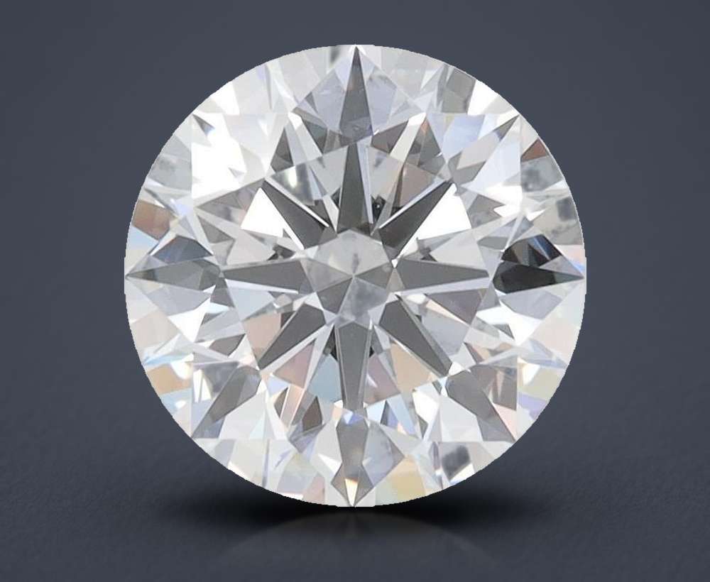 2.35ct D VVS1 Rare Carat Ideal Cut Round Lab Grown Diamond