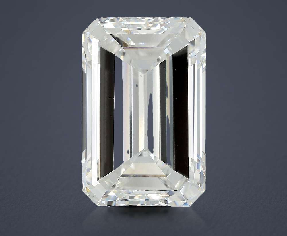 19.51ct F VS1 Very Good Cut Emerald Lab Grown Diamond