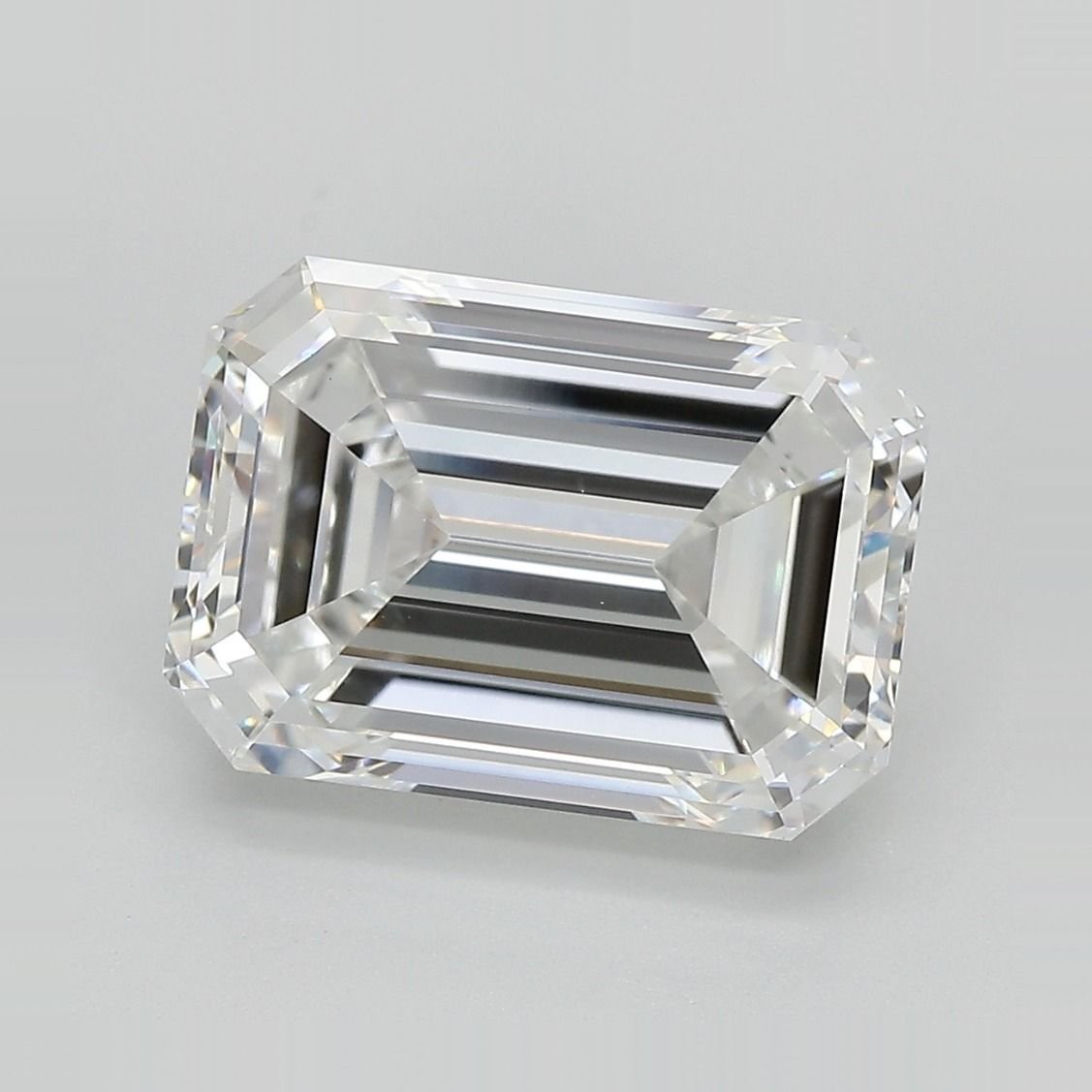 20.52ct G VVS2 Rare Carat Ideal Cut Emerald Lab Grown Diamond
