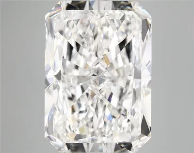 10.59ct F VVS2 Rare Carat Ideal Cut Radiant Lab Grown Diamond