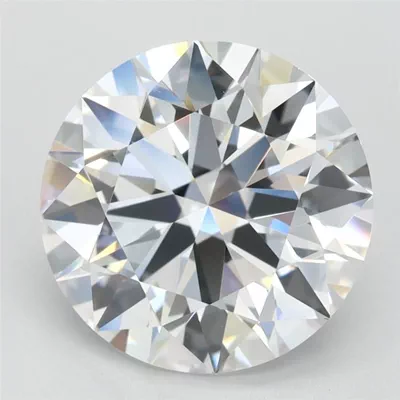 3.38ct D IF Rare Carat Ideal Cut Round Lab Grown Diamond