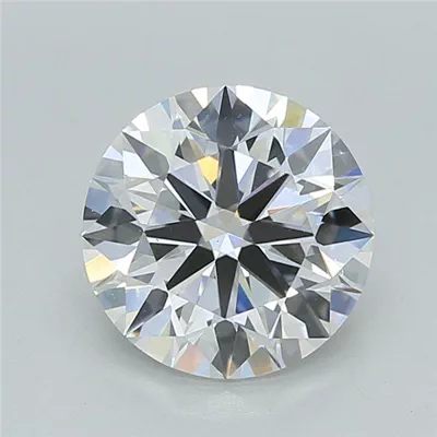 2.01ct D VS1 Rare Carat Ideal Cut Round Lab Grown Diamond