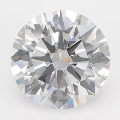 5.04ct D VVS1 Rare Carat Ideal Cut Round Lab Grown Diamond