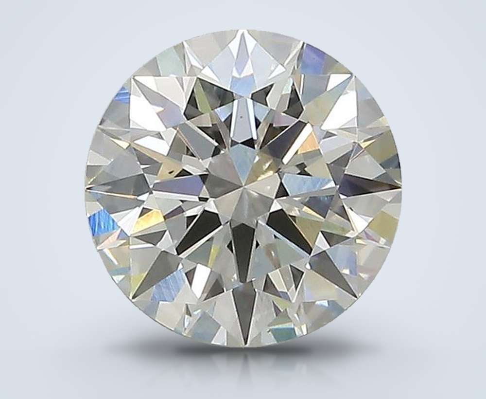 2.11ct I VS1 Rare Carat Ideal Cut Round Lab Grown Diamond