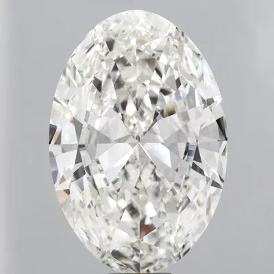 18.07ct H VVS2 Very Good Cut Oval Lab Grown Diamond