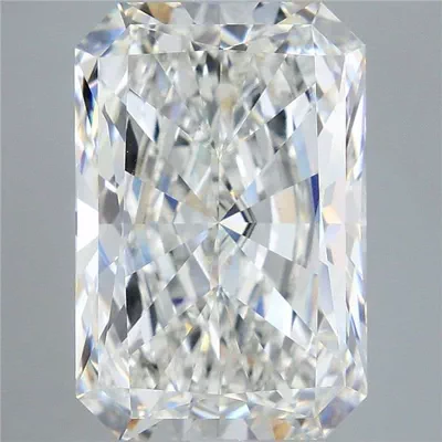 9.04ct G VVS2 Rare Carat Ideal Cut Radiant Lab Grown Diamond