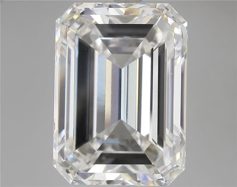 15.03ct F VS1 Rare Carat Ideal Cut Emerald Lab Grown Diamond