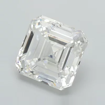 11.47ct F VVS2 Very Good Cut Asscher Lab Grown Diamond