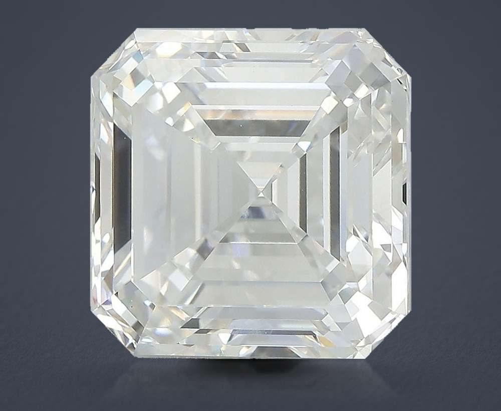 11.47ct F VVS2 Very Good Cut Asscher Lab Grown Diamond