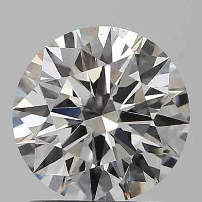 1.24ct F VS2 Rare Carat Ideal Cut Round Lab Grown Diamond