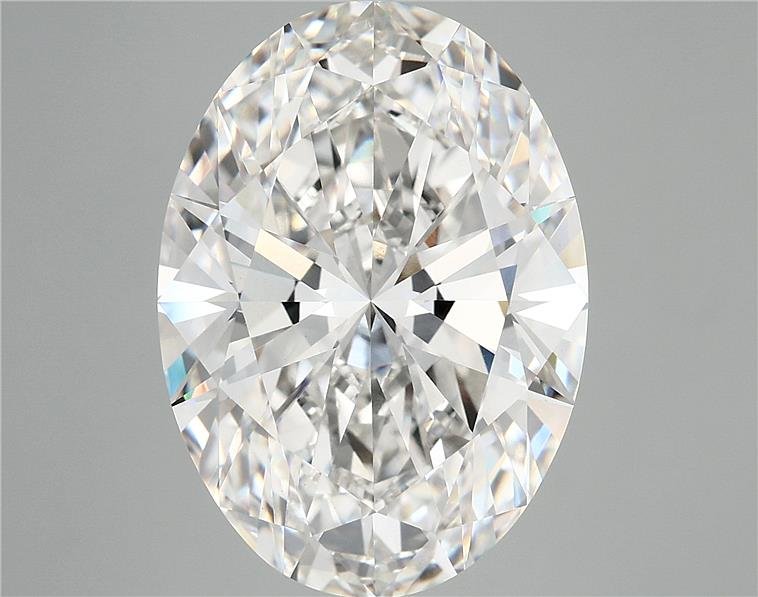 10.48ct F VVS2 Rare Carat Ideal Cut Oval Lab Grown Diamond