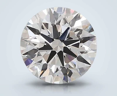 3.05ct F VS1 Rare Carat Ideal Cut Round Lab Grown Diamond