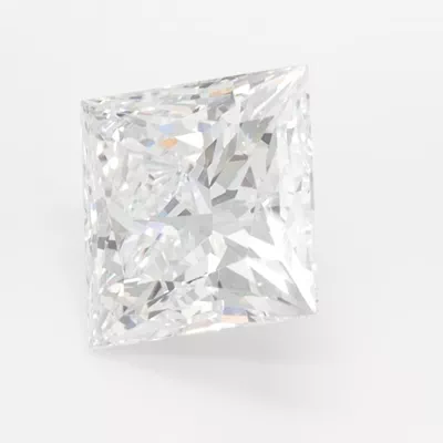 2.09ct D VVS1 Rare Carat Ideal Cut Princess Lab Grown Diamond